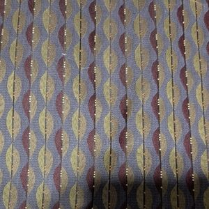 Patterned Fabric with Leaf Design